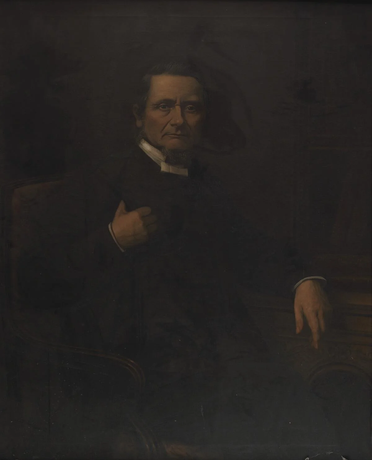 Reverend John Thomas DD, 1821-1892, detail
