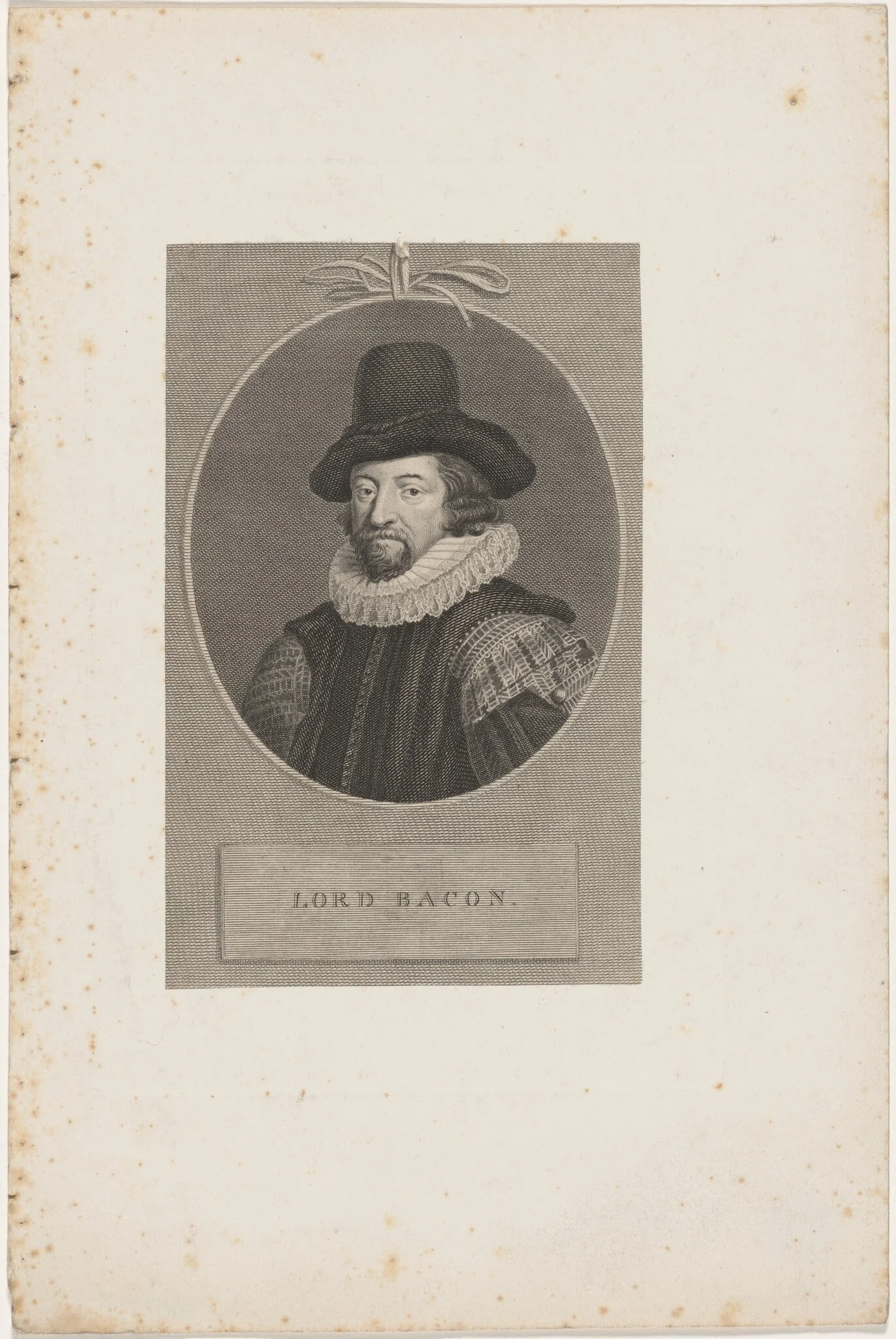Lord Bacon, detail