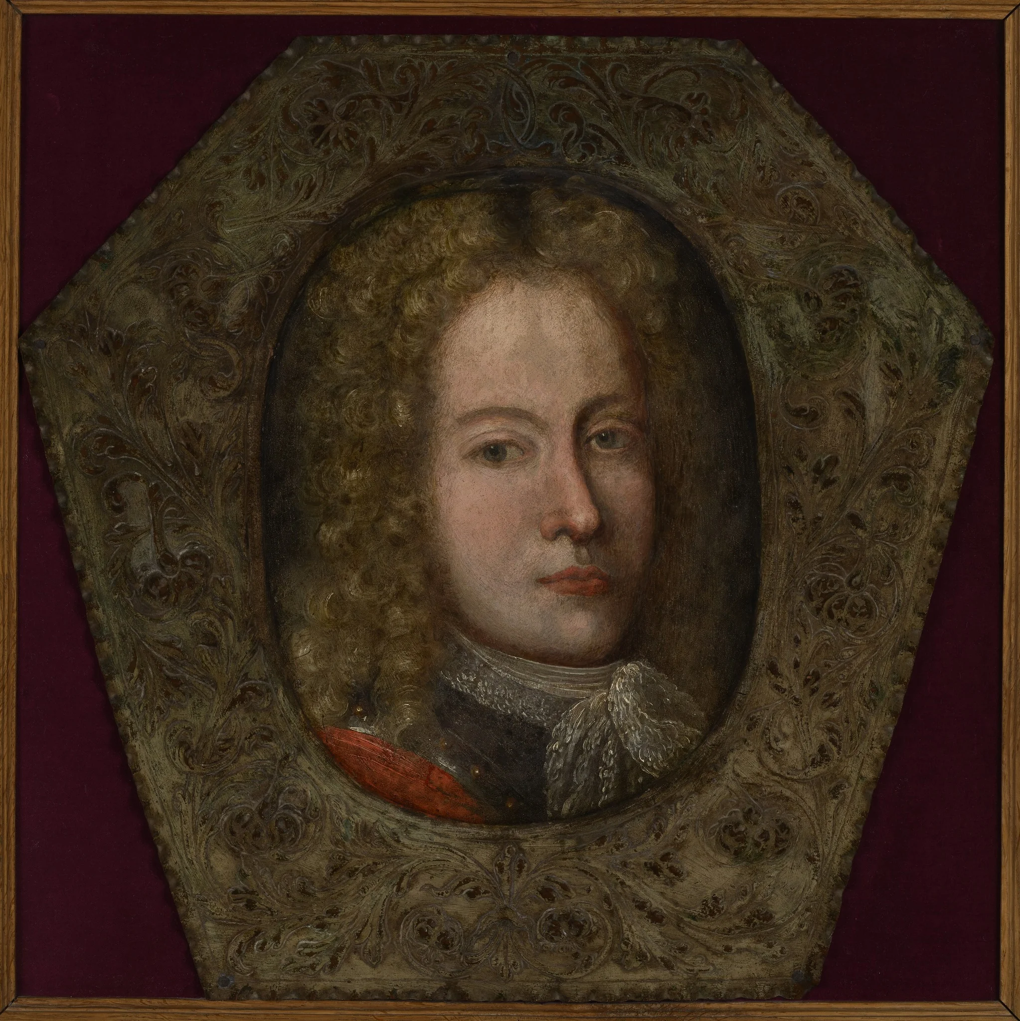 Coffin Portrait of a Nobleman, detail