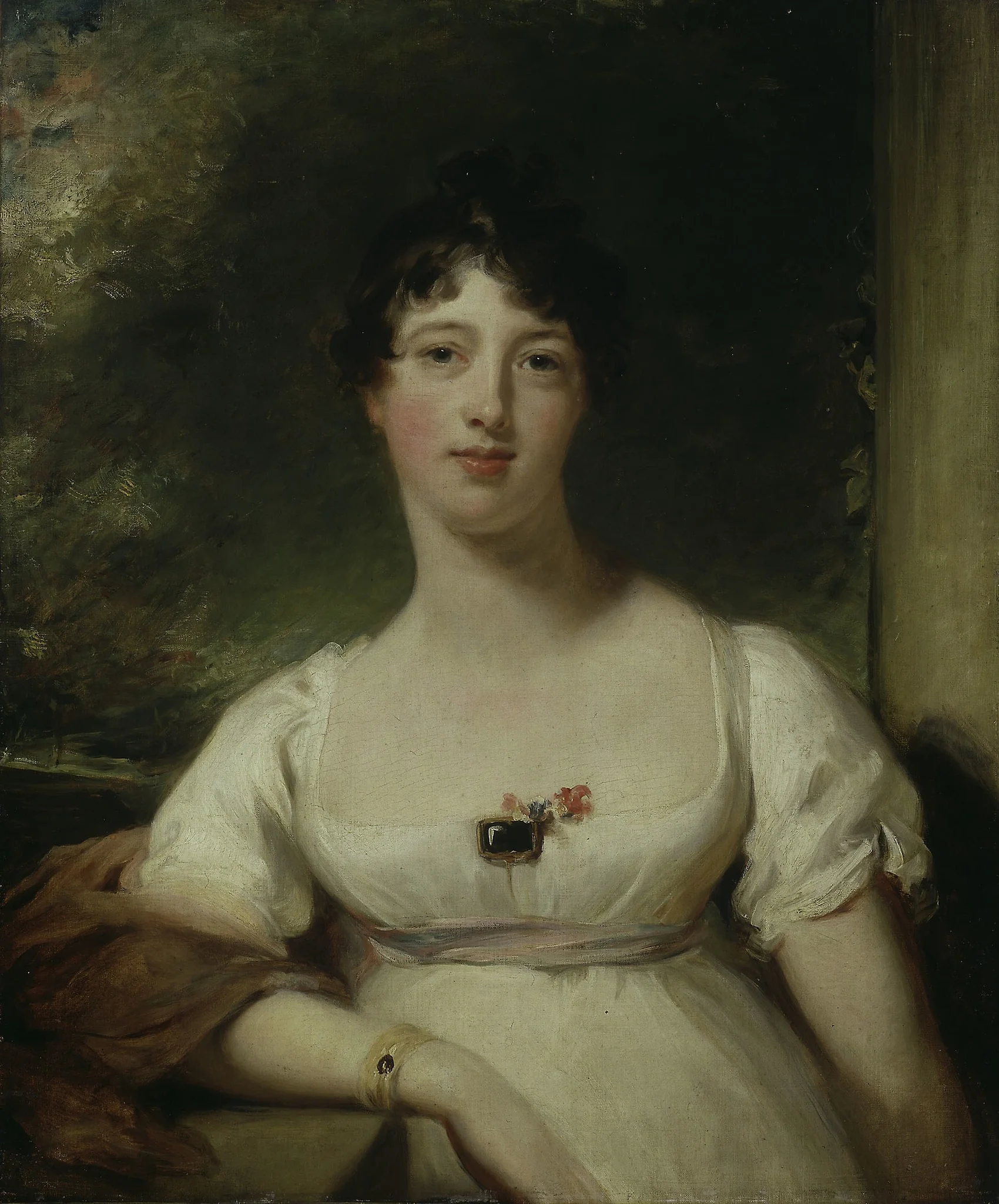 Anna Maria Dashwood, later Marchioness of Ely, detail