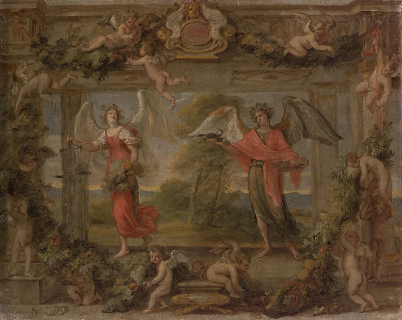 September und Oktober, detail