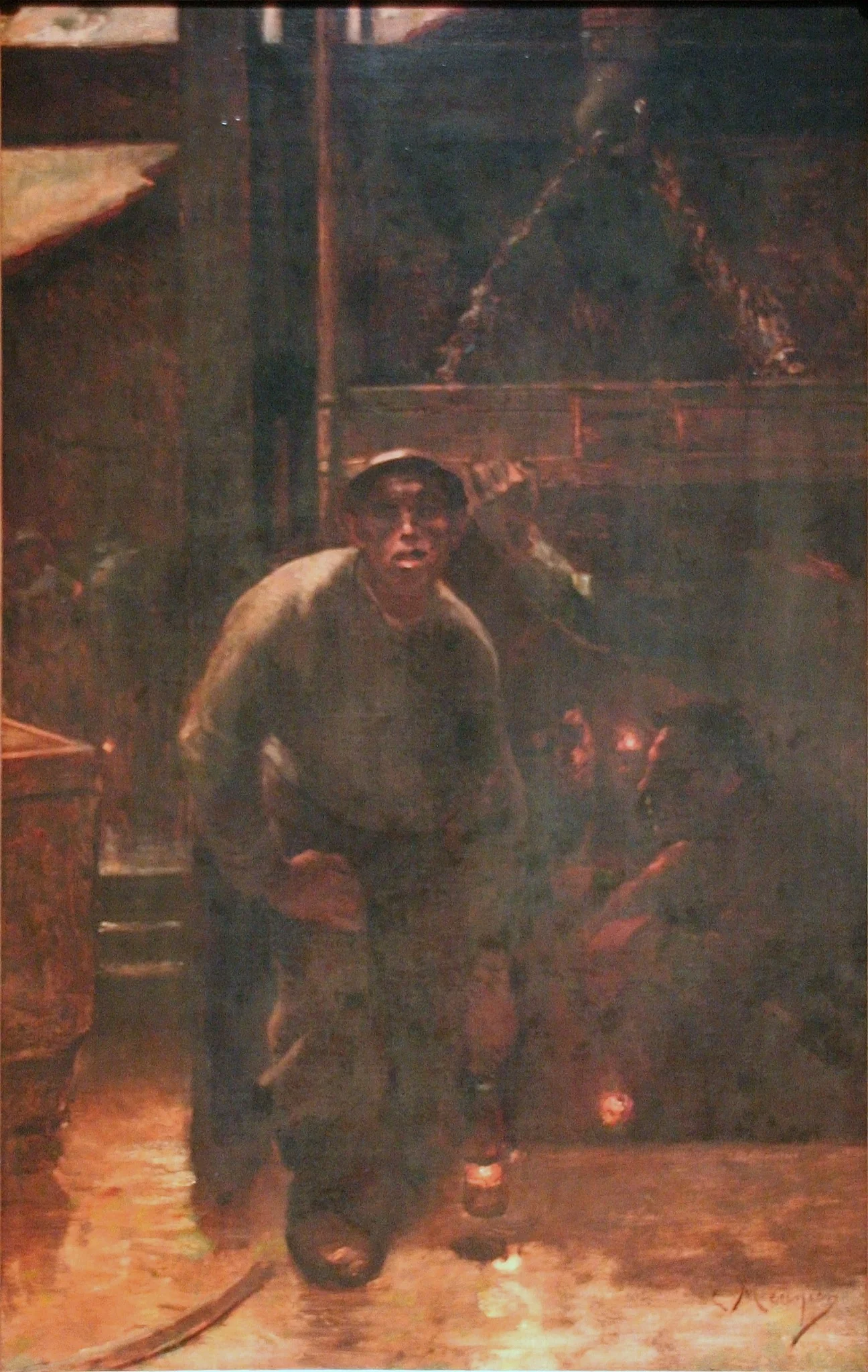The Pithead, detail