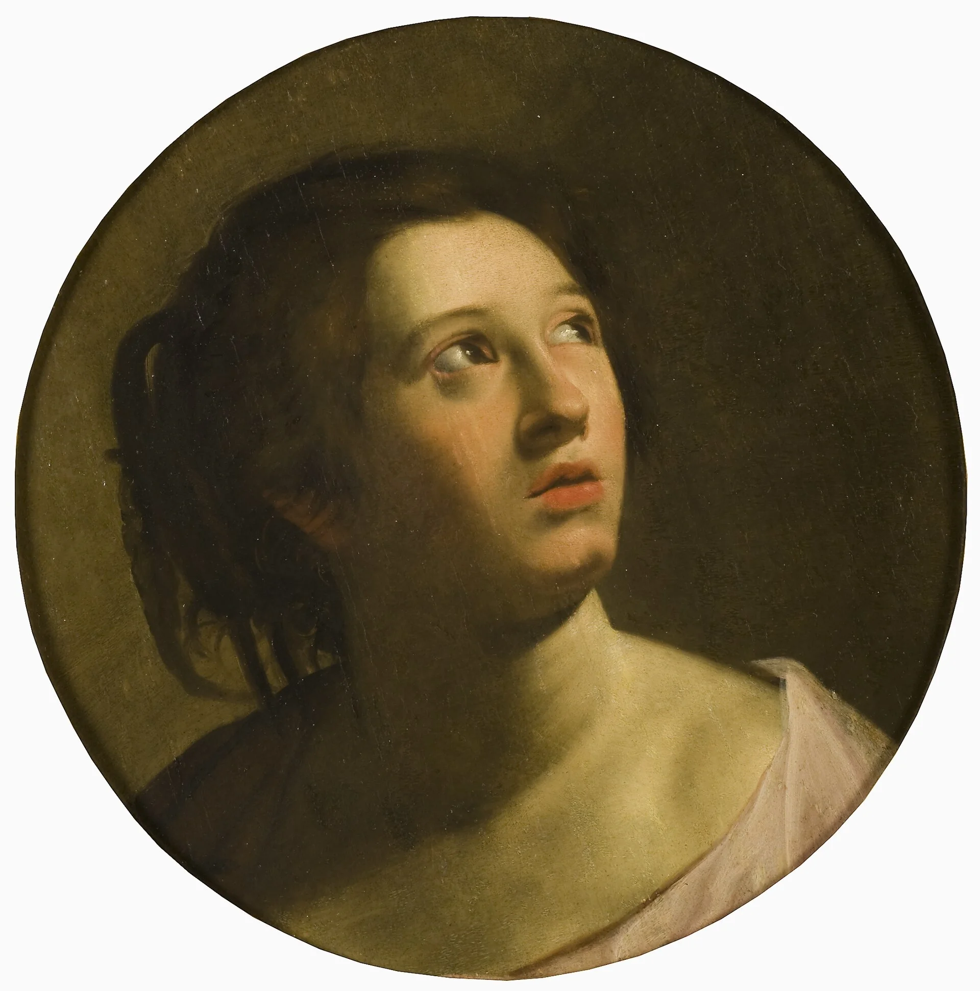 Head of a Girl, detail