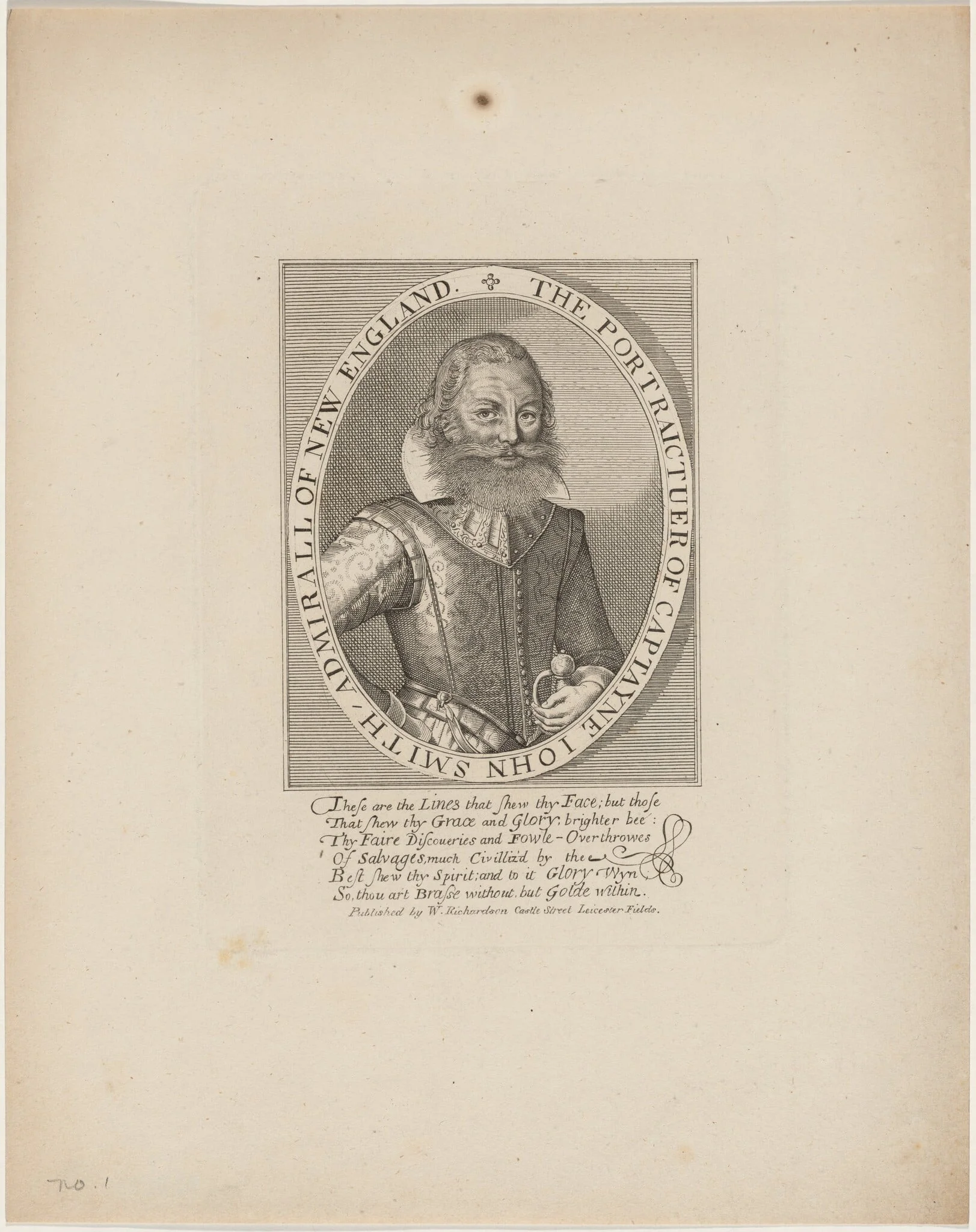 Captain John Smith, detail