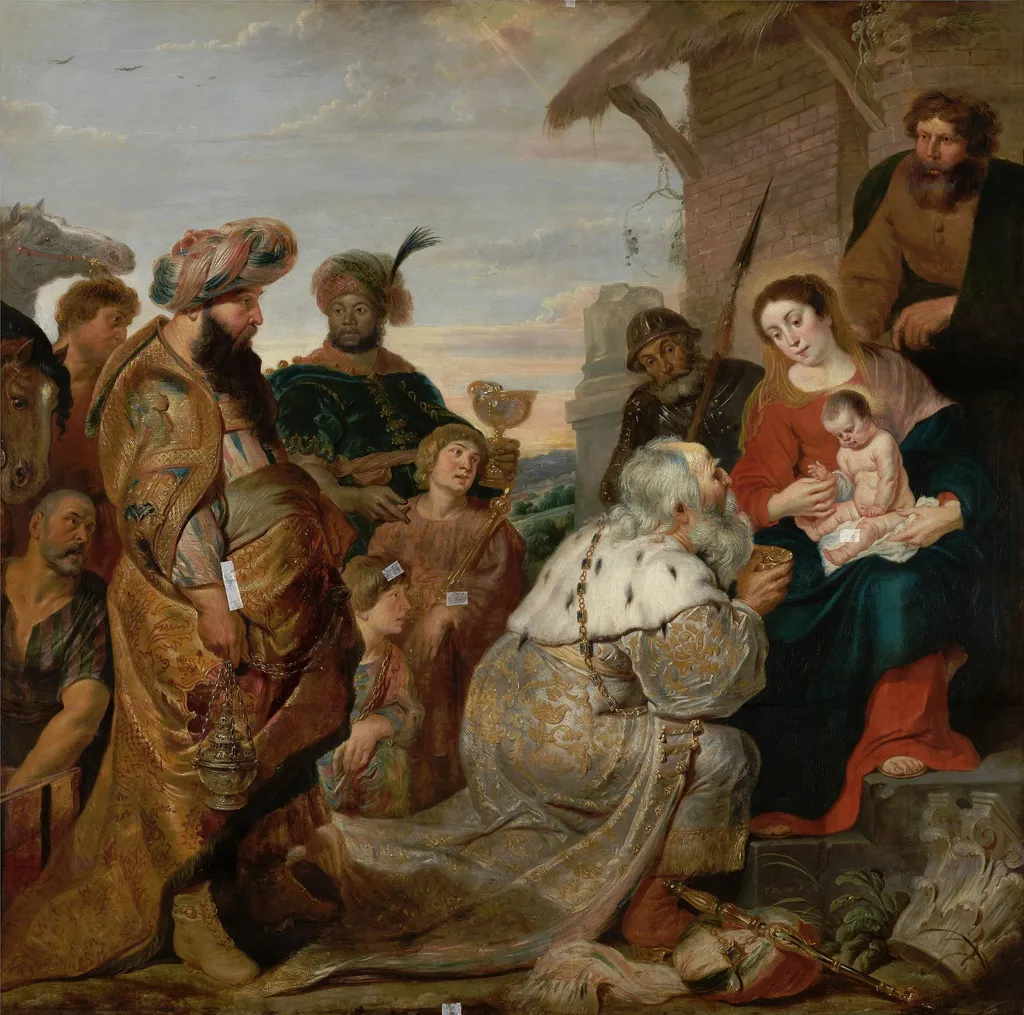 The adoration of the Magi, by Cornelis de Vos, oil, 1620