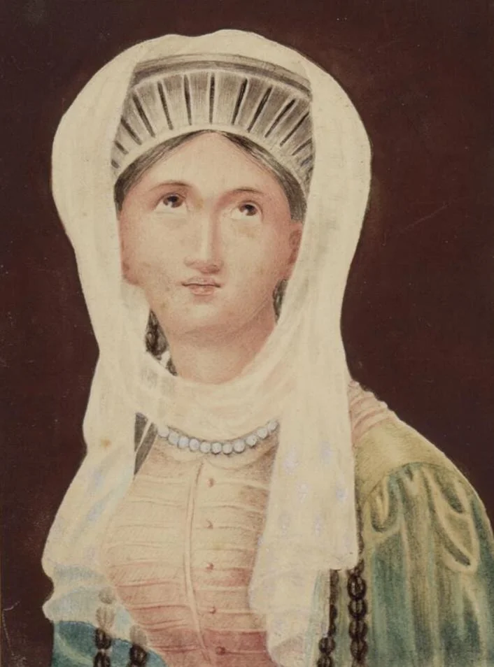 Mrs Siddons as Constance in King John, detail
