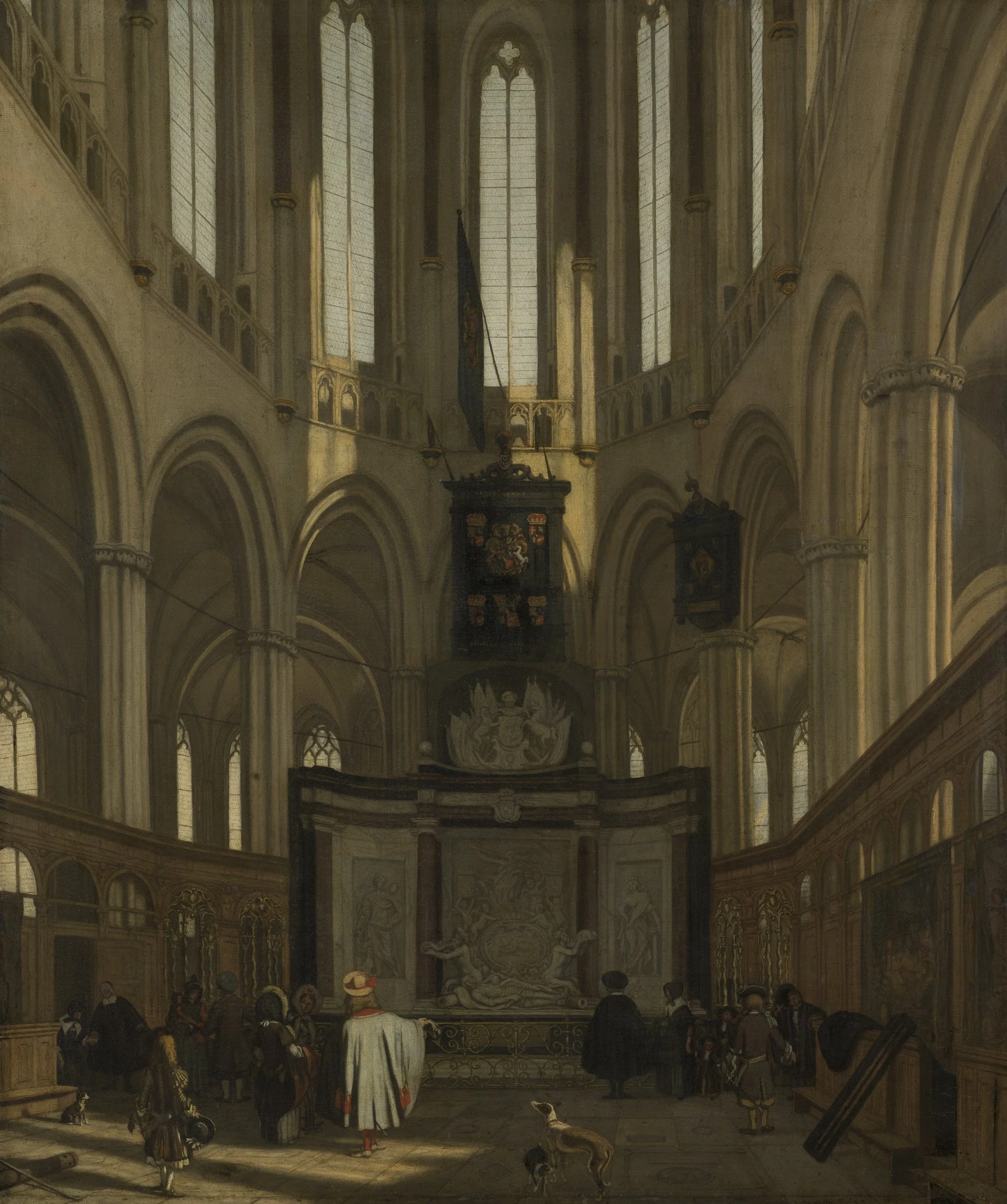 The Tomb of Michiel de Ruyter in the Nieuwe Kerk, Amsterdam, detail