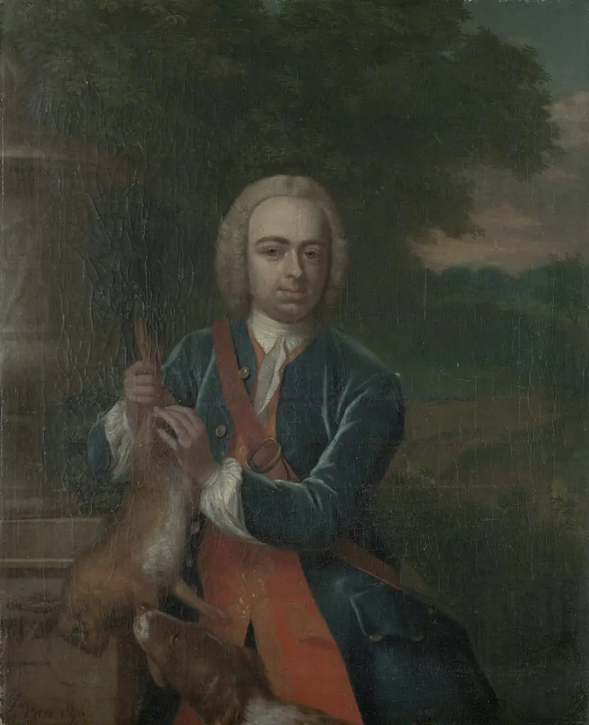Portrait of Adriaen Caspar Parduyn, Councilor and Alderman of Middelburg, Son of Caspar Adriaen Parduyn and Maria van Citters, by Philip van Dijk, oil, 1750