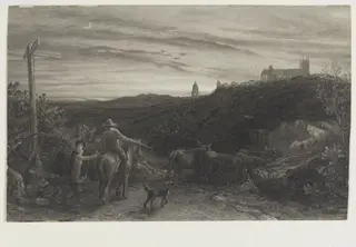 Untitled, by Samuel Palmer, 1865