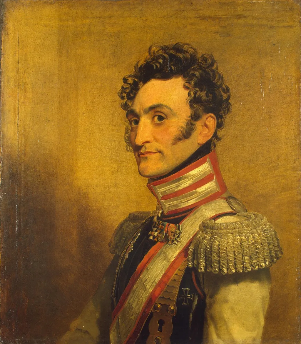 Portrait of Vladimir I. Kablukov (1780-1848) (2nd), by George Dawe, oil, 1822