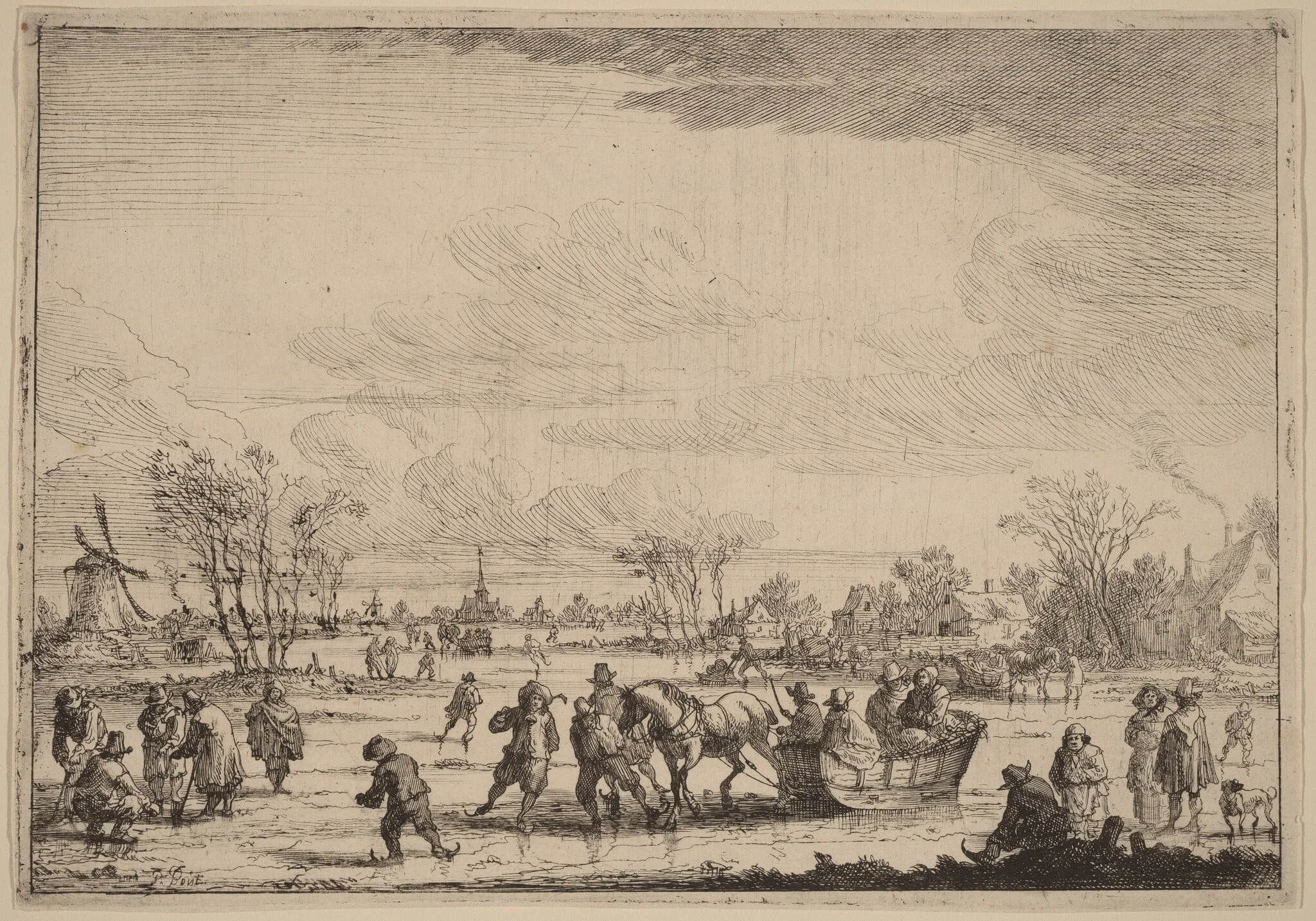 Ice Sleighs, detail