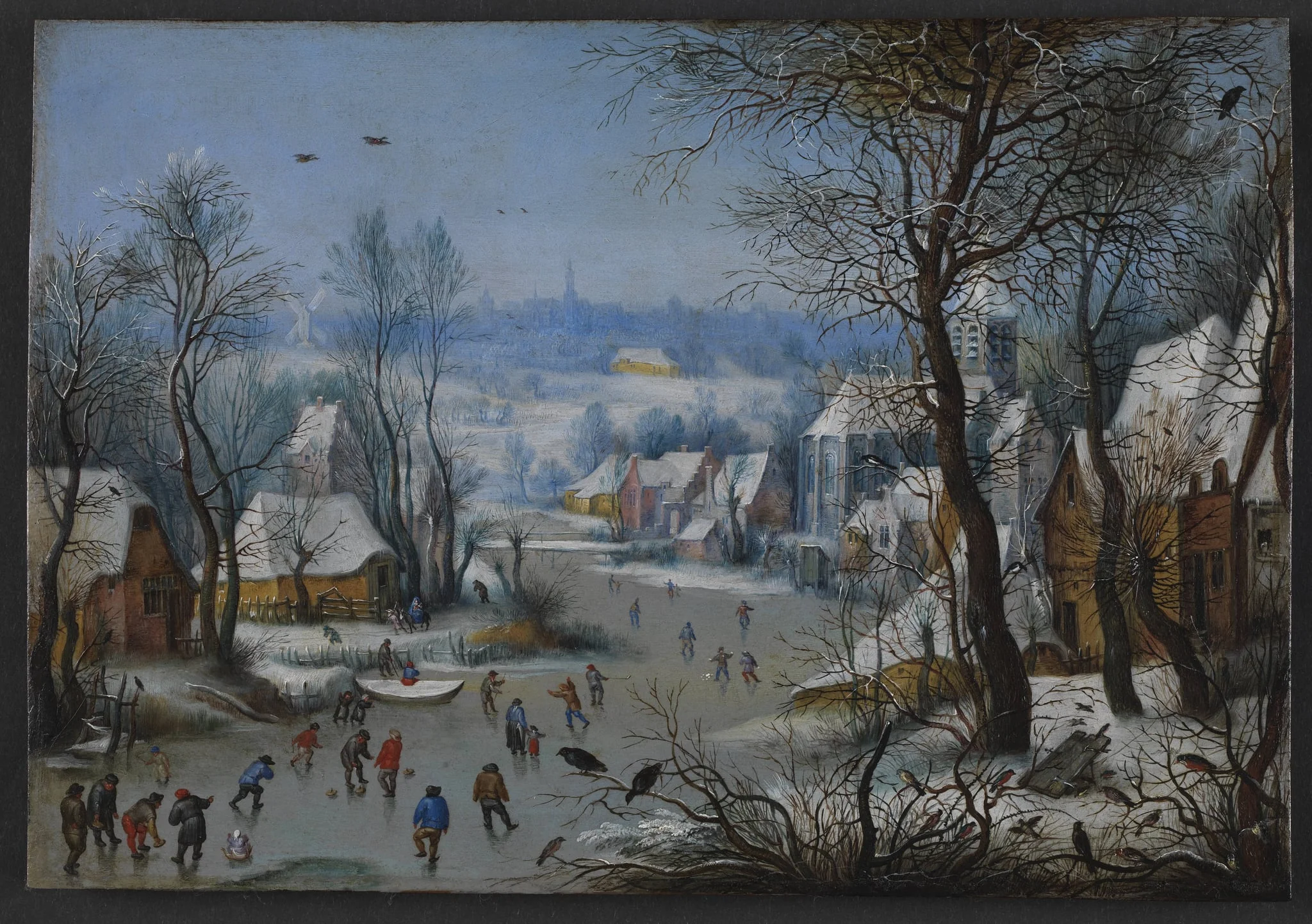 Winter Scenery, detail