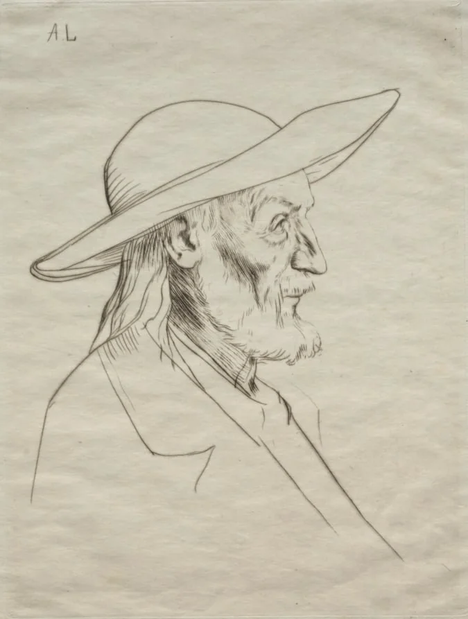 Breton Peasant, detail