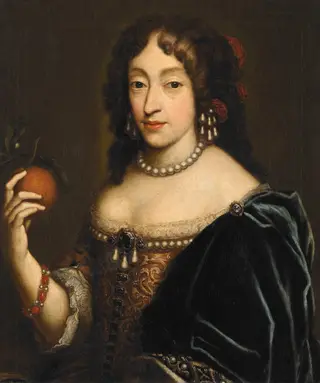 Bildnis der Henriette Adelaide von Savoyen, by Paul Mignard, unspecified, 1665