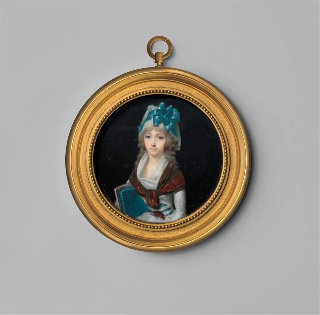 Portrait of a Woman, by Jean-Baptiste Isabey, unspecified, 1798