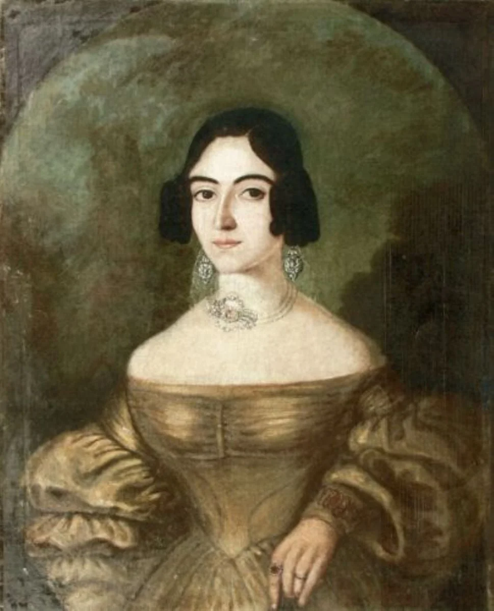Portret de femeie, detail