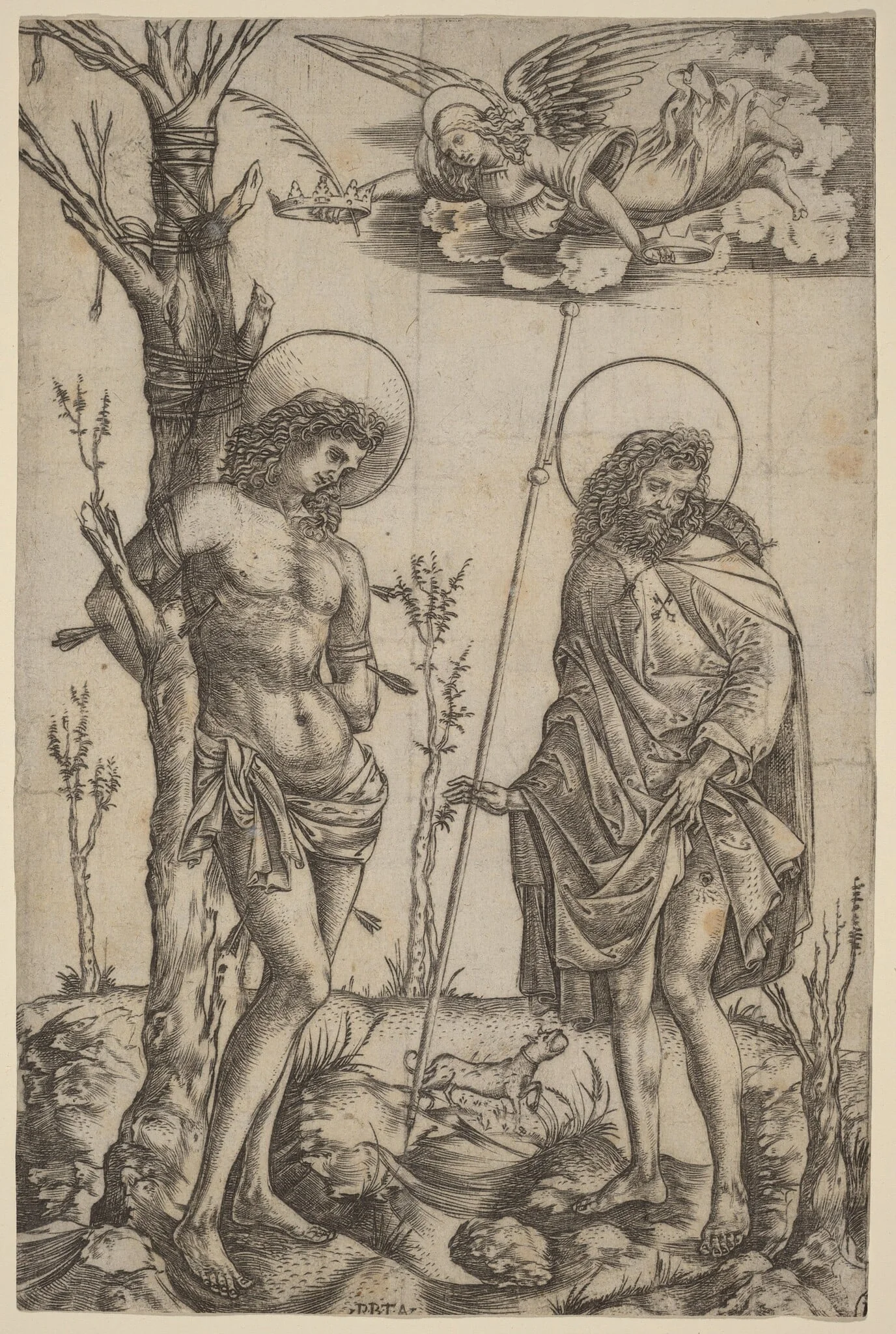 Saint Sebastian and Saint Roch, detail