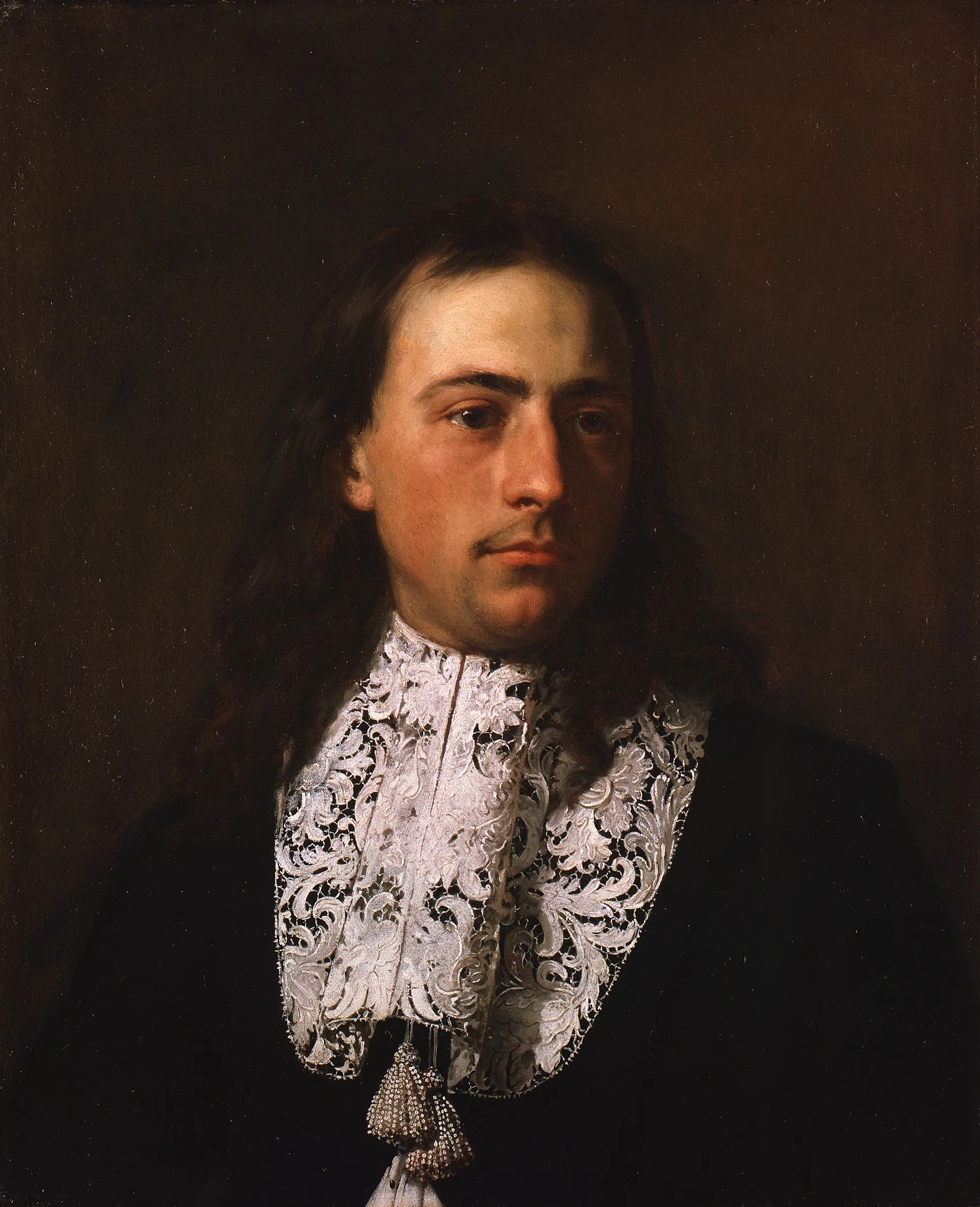 Portrait of a Young Man, detail