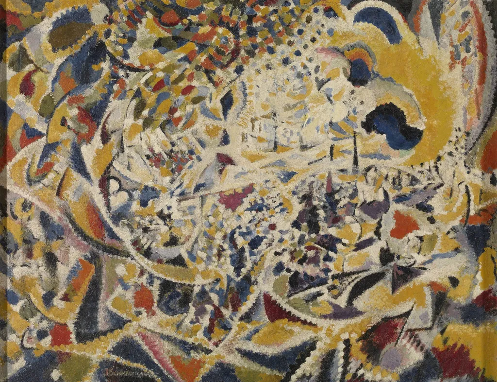 Light, by Jules Schmalzigaug, oil, 1914
