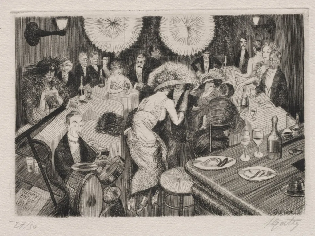 Boeuf sur le Toit, by Pierre Louis Gatier, 1923