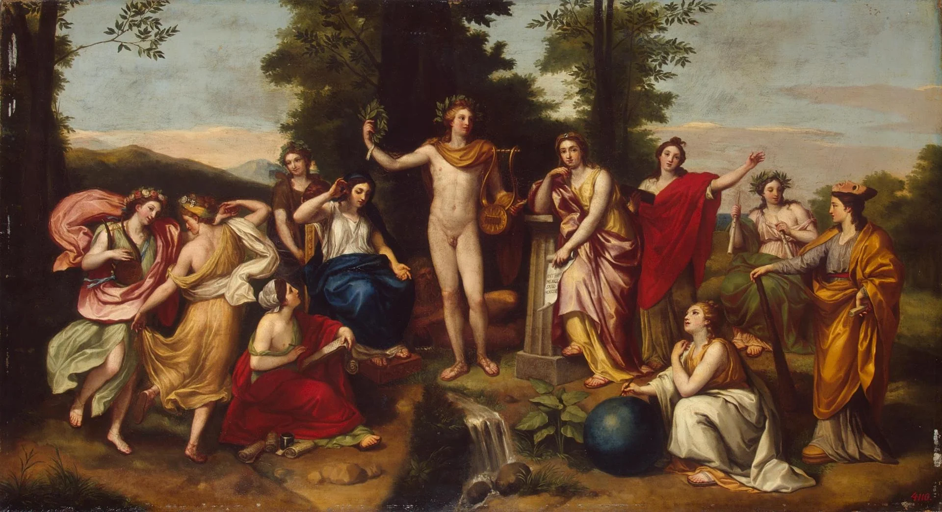 Parnassus, detail
