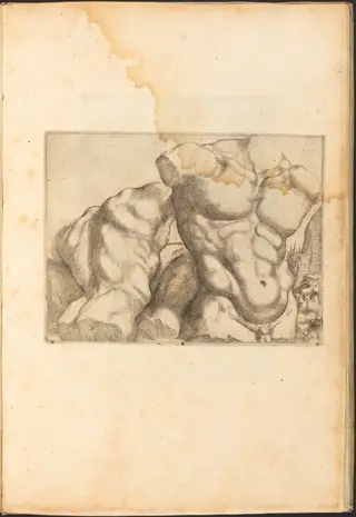 Print from Drawing Book, by Luca Ciamberlano, ink, 1615