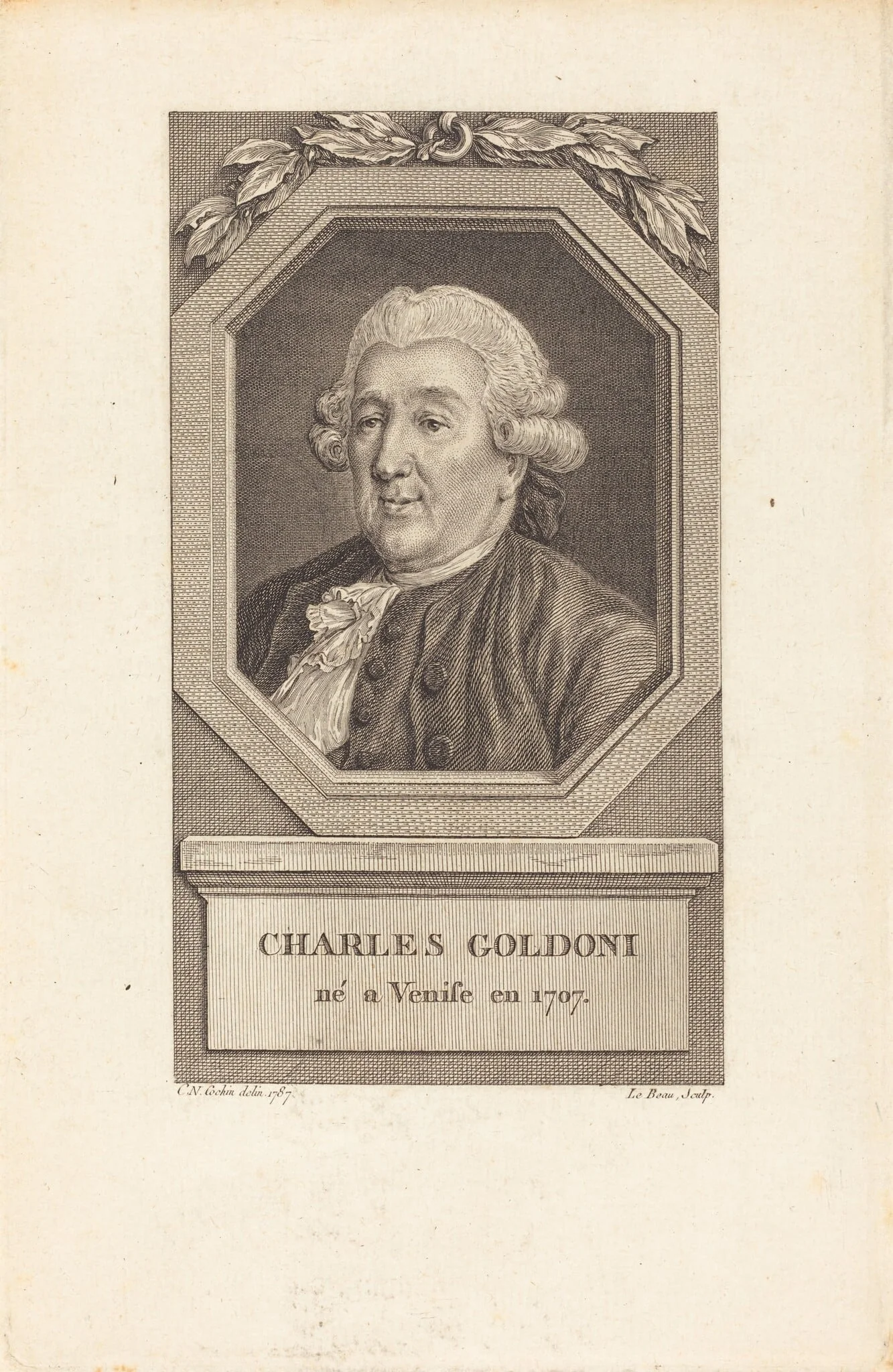 Charles Goldoni, detail
