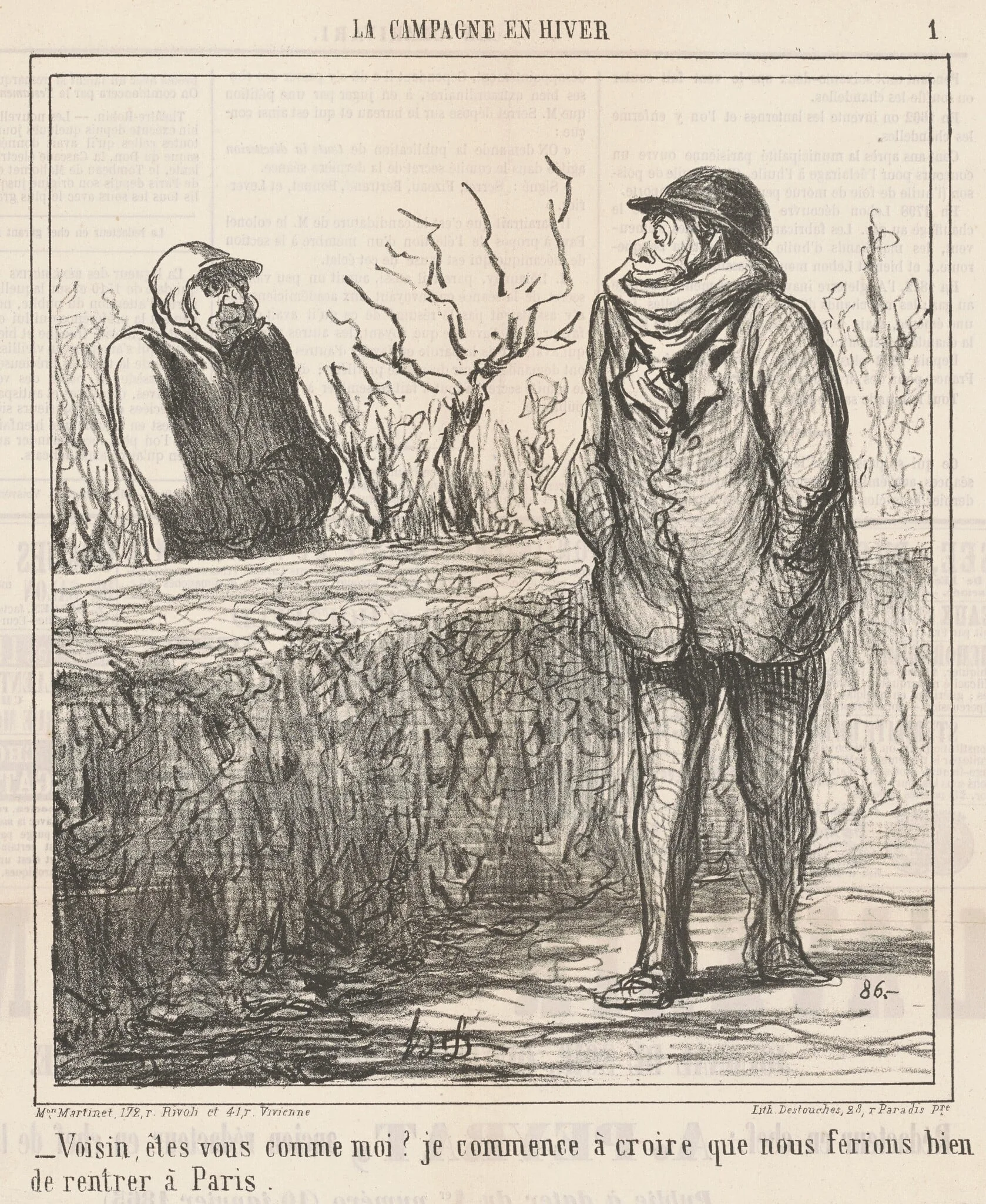 Voisin, êtes-vous comme moi? ..., detail