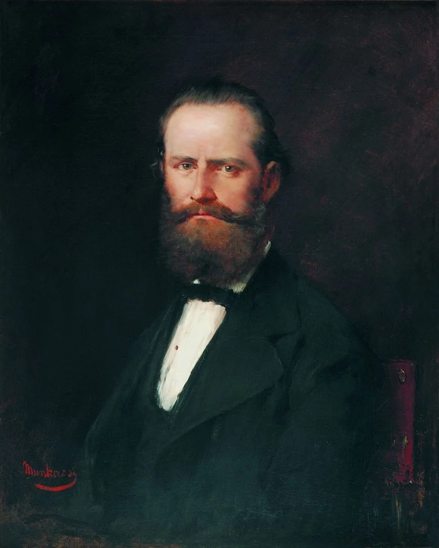 Portrait of Charles Sedelmeyer, detail