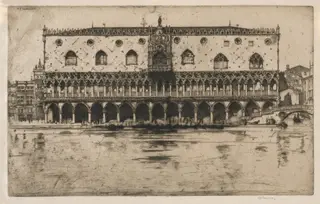 Doge's Palace, by David Young Cameron, 1902