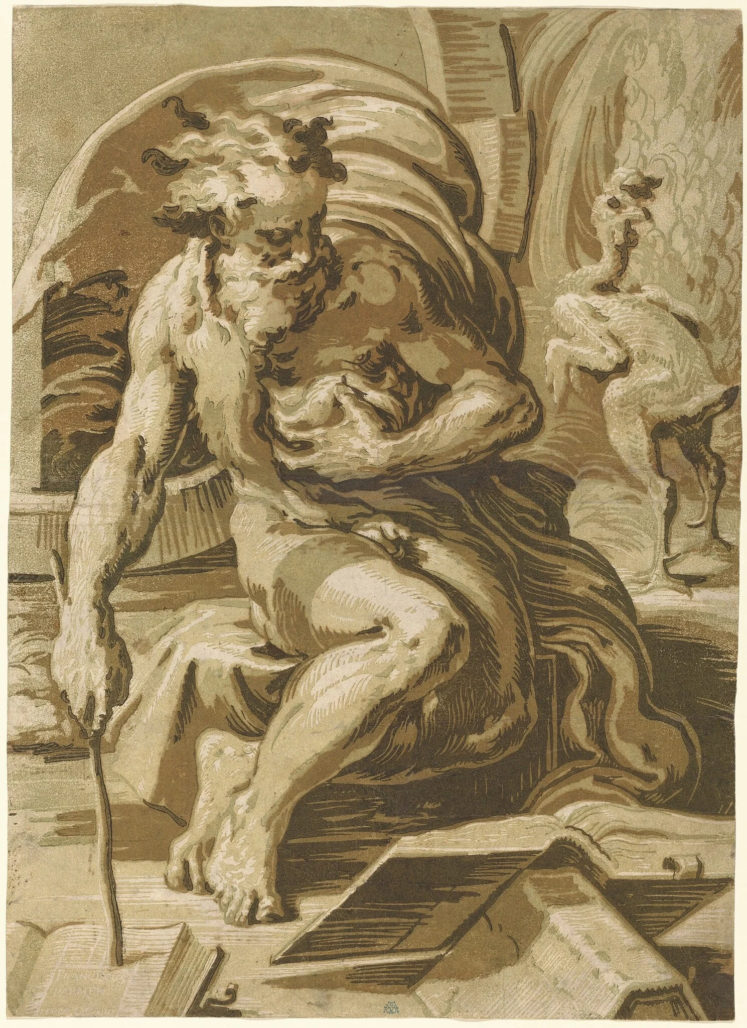Diogenes, detail
