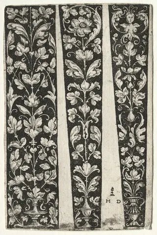 Ornamental Fillet, by Daniel Hopfer, 1518