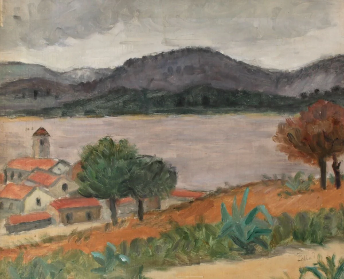 Peisaj din Saint Tropez, detail