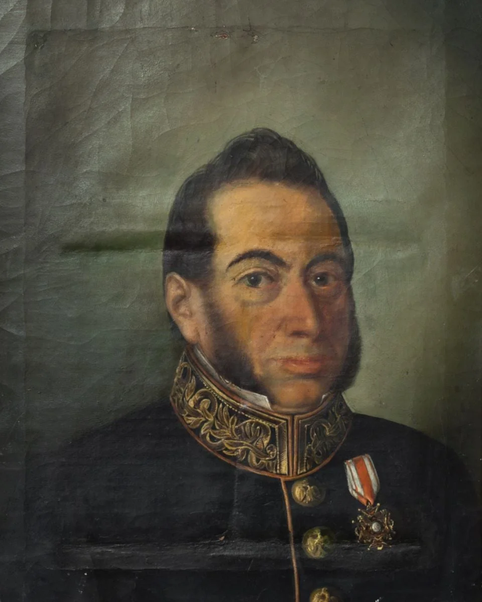 Portret (de) militar, detail