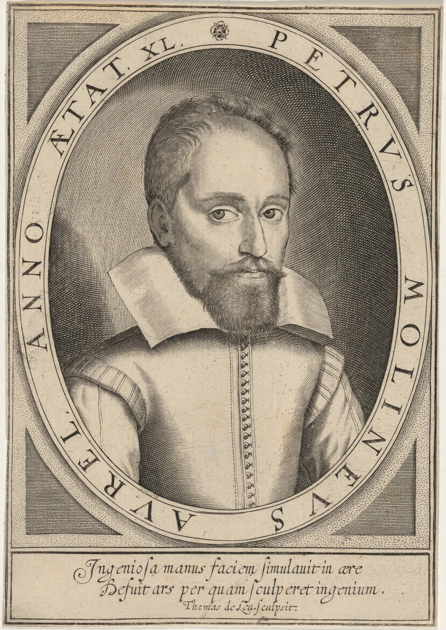 Petrus Molineus, detail