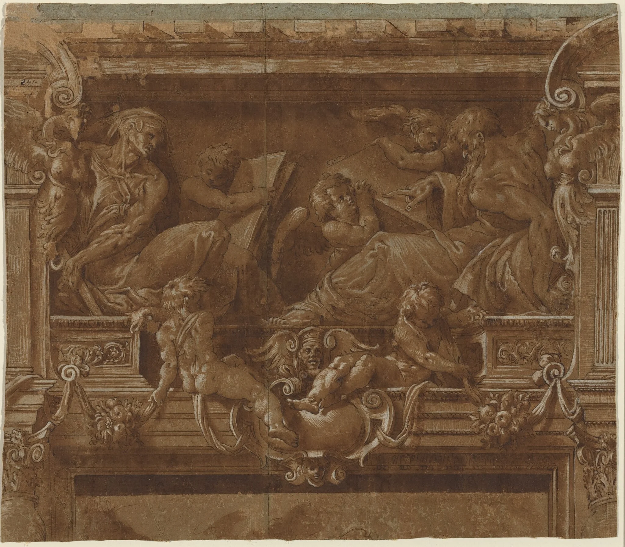 Prophet and Sybil, detail