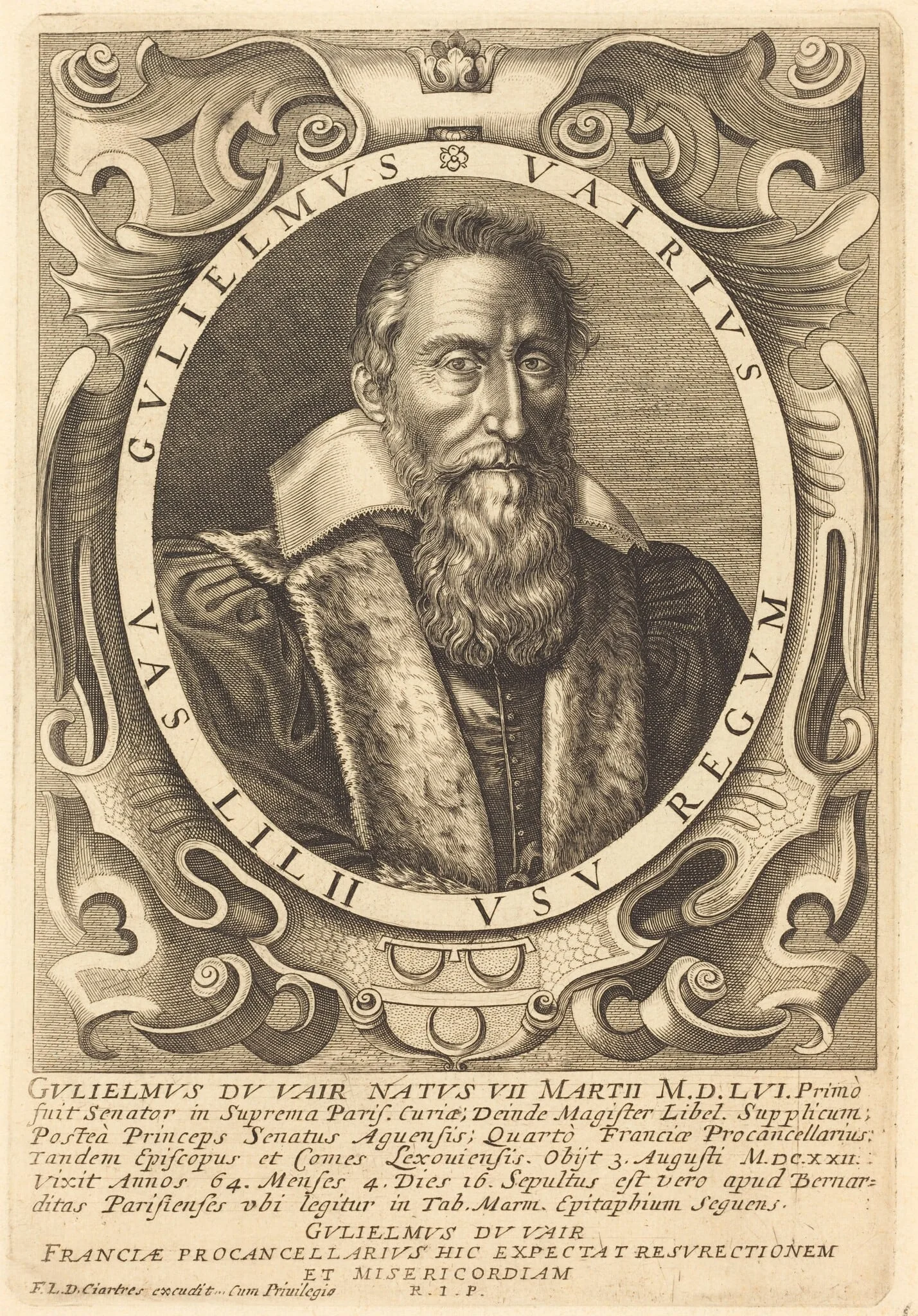 Guillaume du Vair, detail