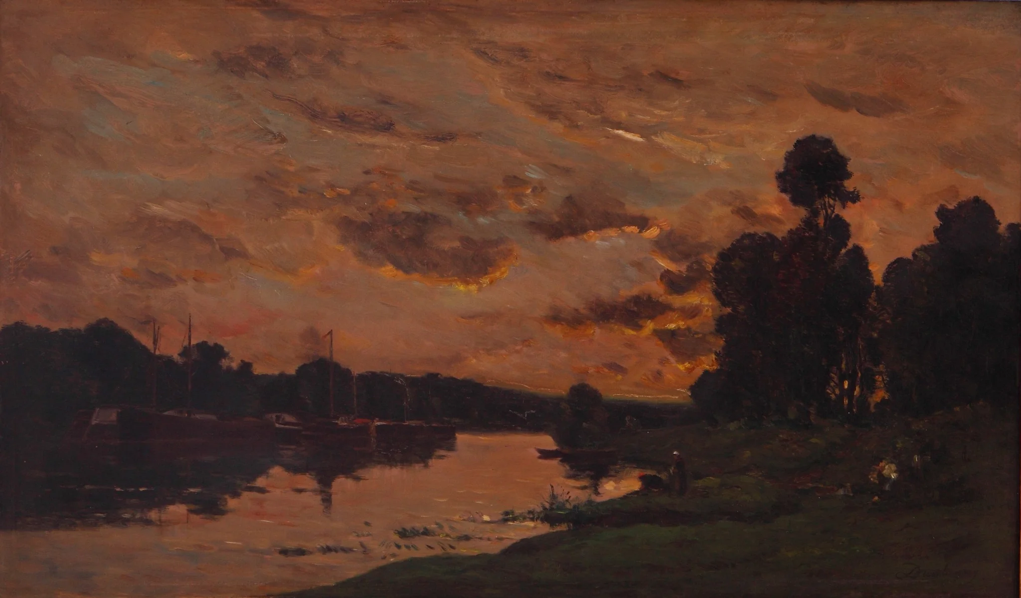 La tarde, detail