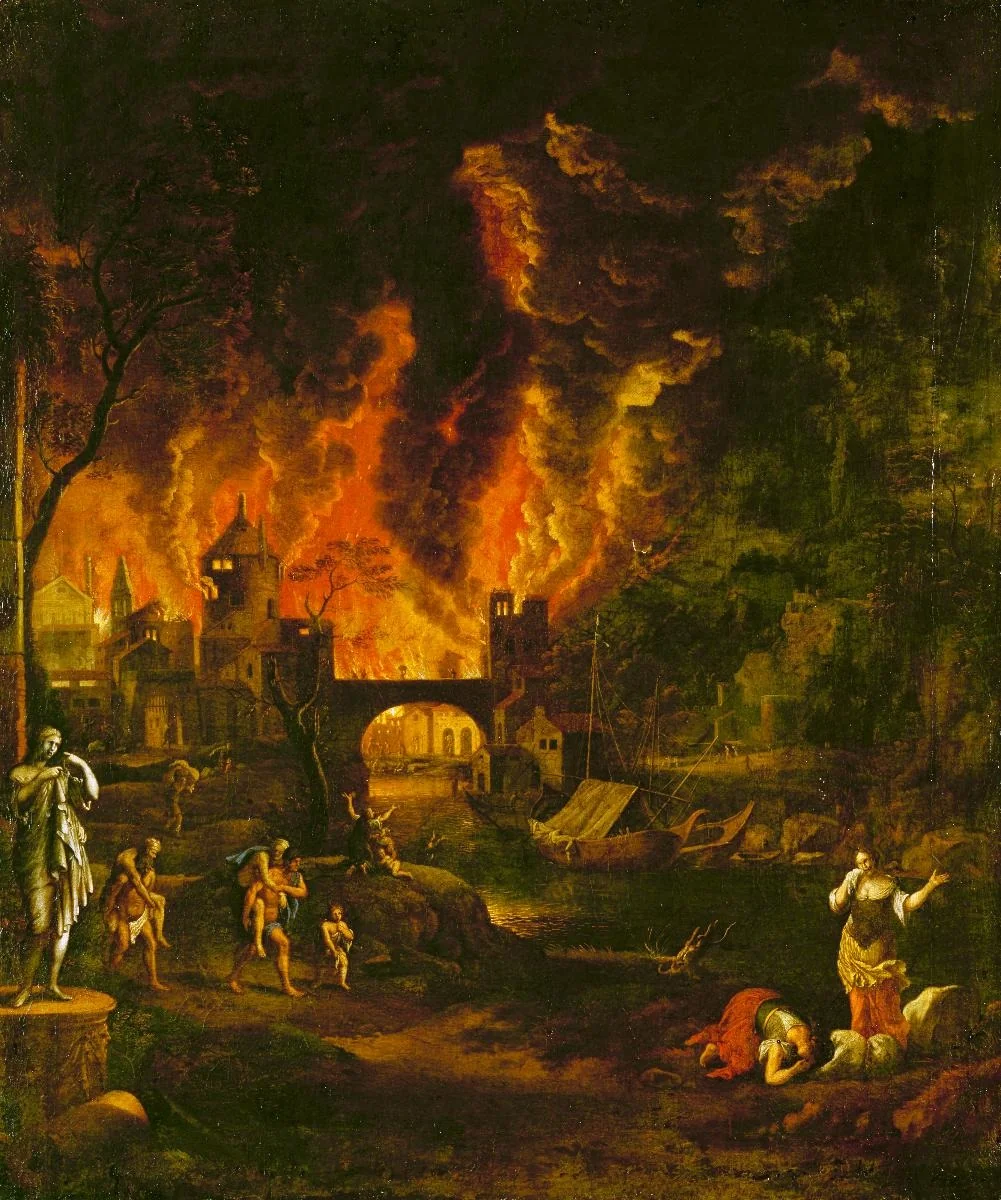 Das Feuer, detail