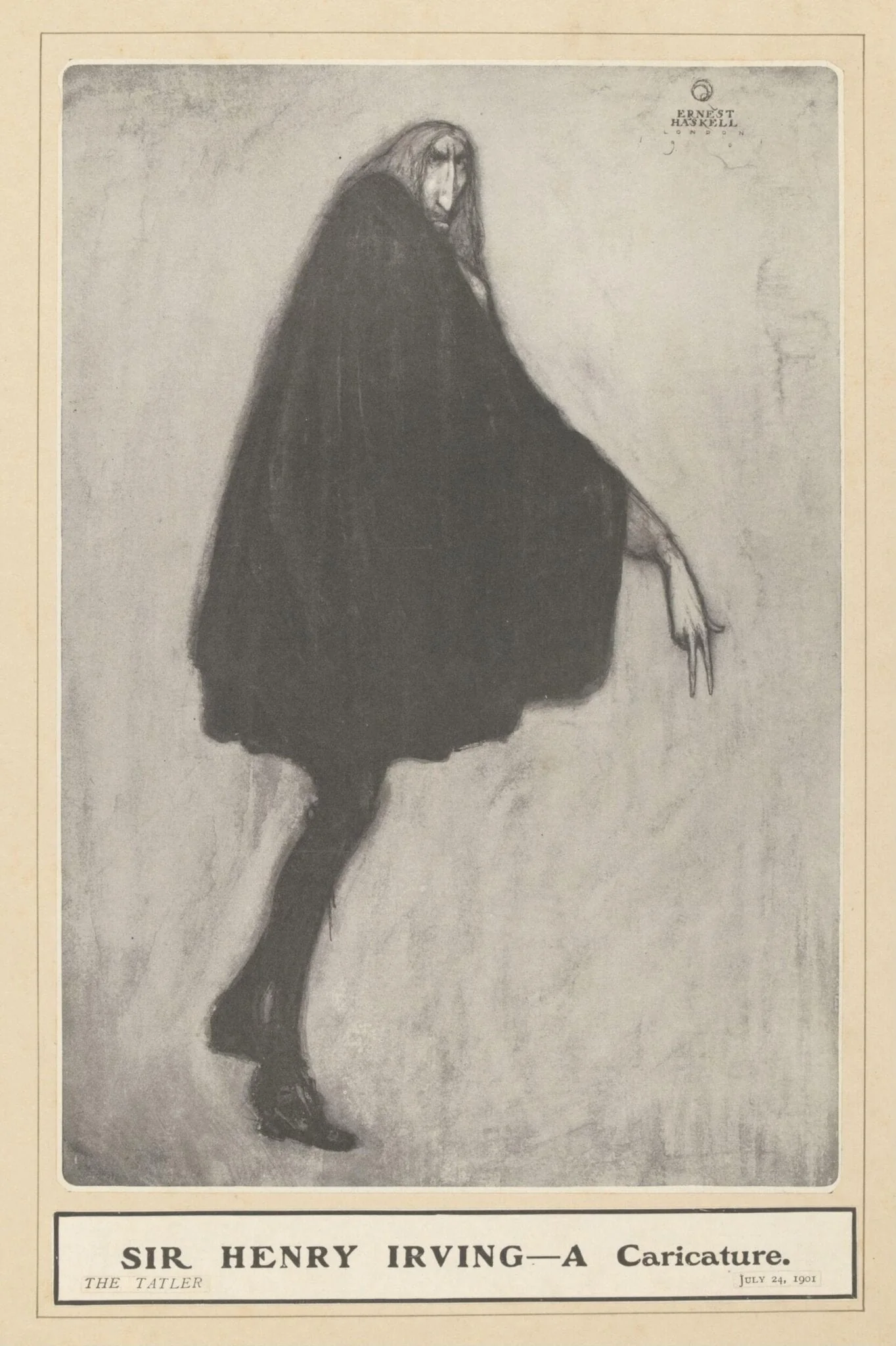 H Beard Print Collection, detail