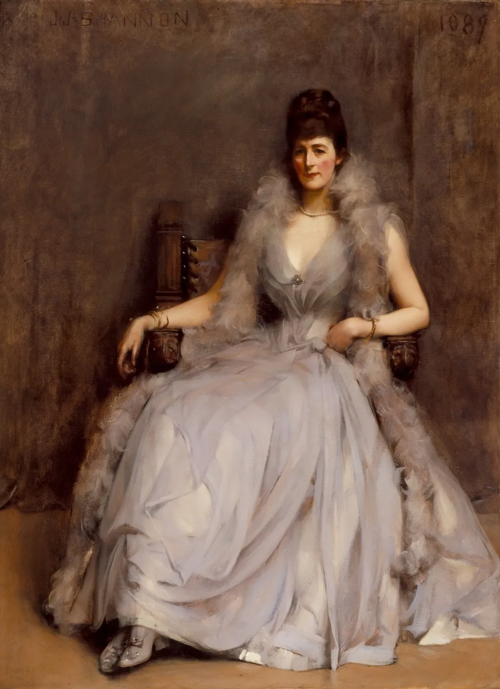 Portrait of Cecilia Tower, by James Jebusa Shannon, unspecified, 1895