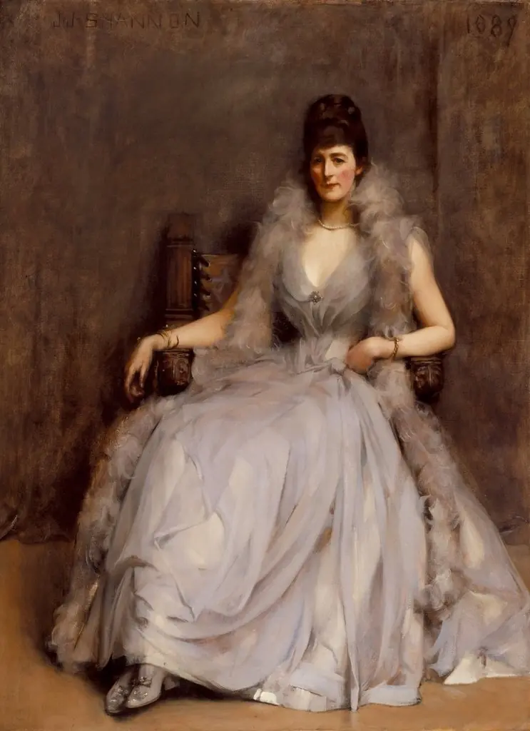 Portrait of Cecilia Tower, by James Jebusa Shannon, unspecified, 1895
