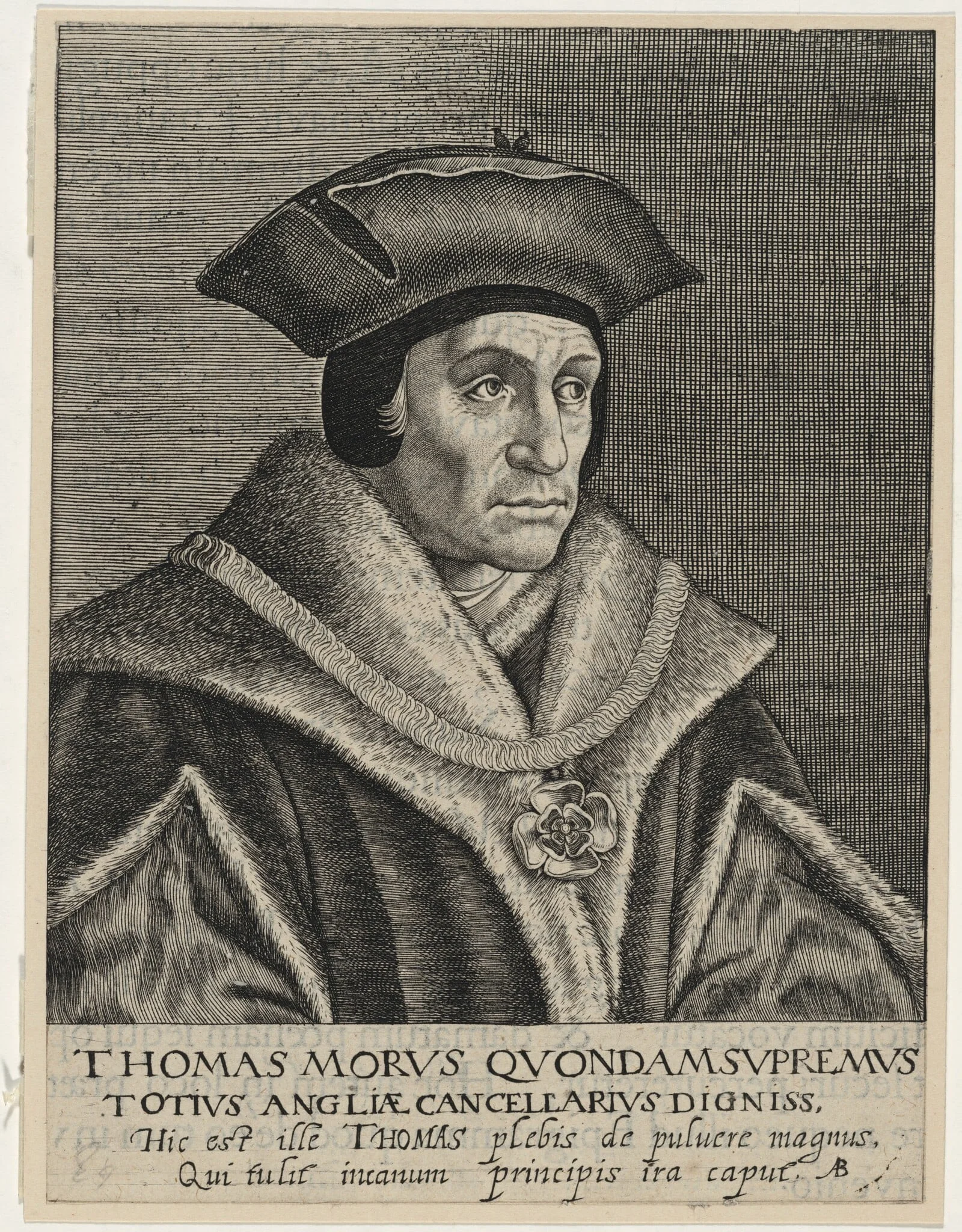 Sir Thomas More, detail
