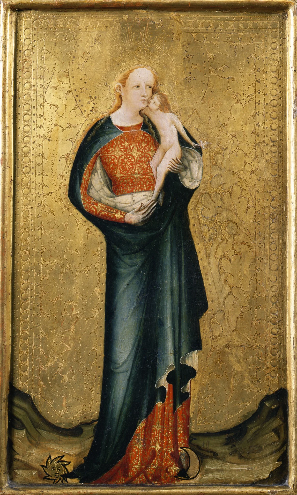 The Madonna as an apocalyptic woman, detail