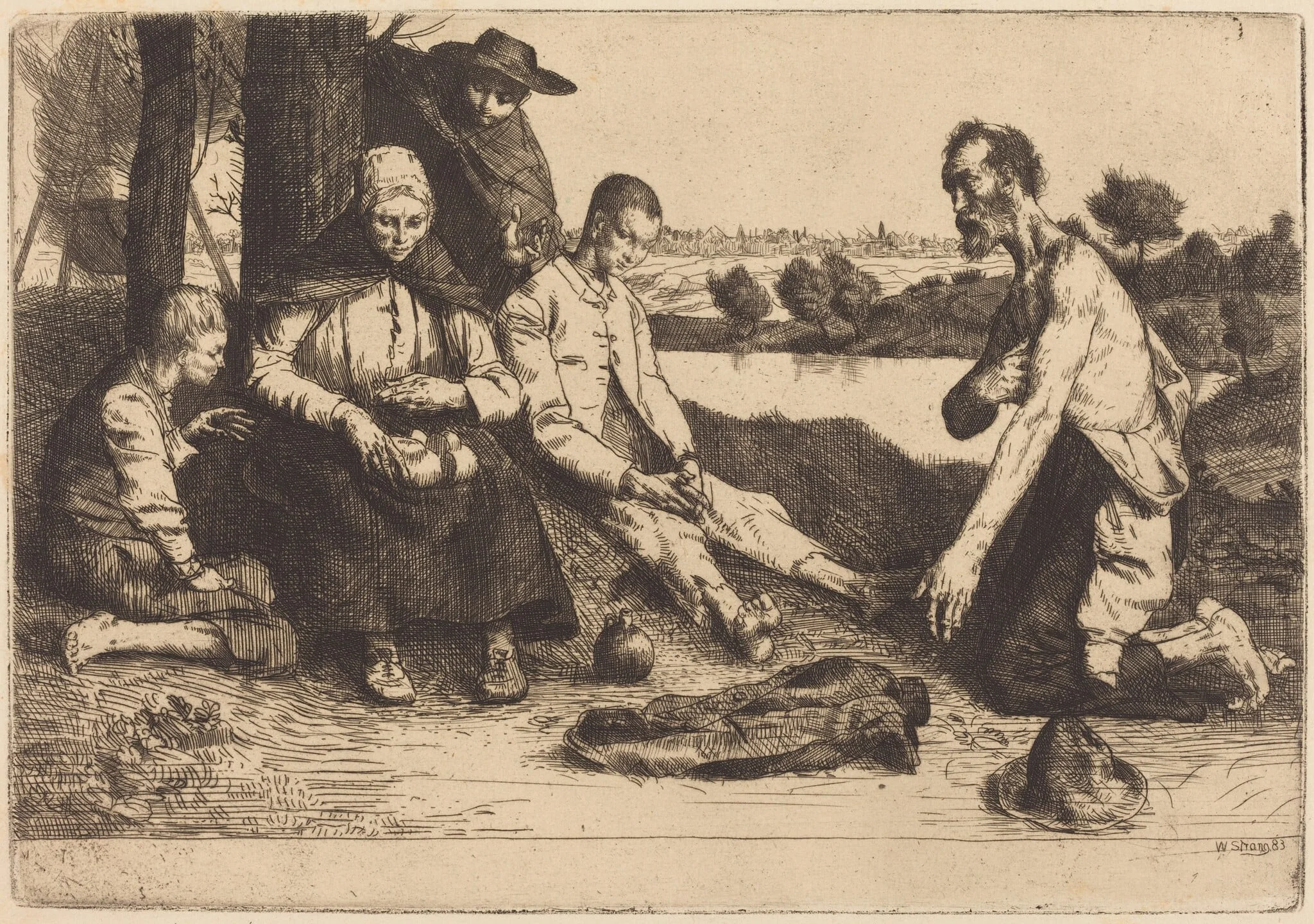 Meal Time, detail