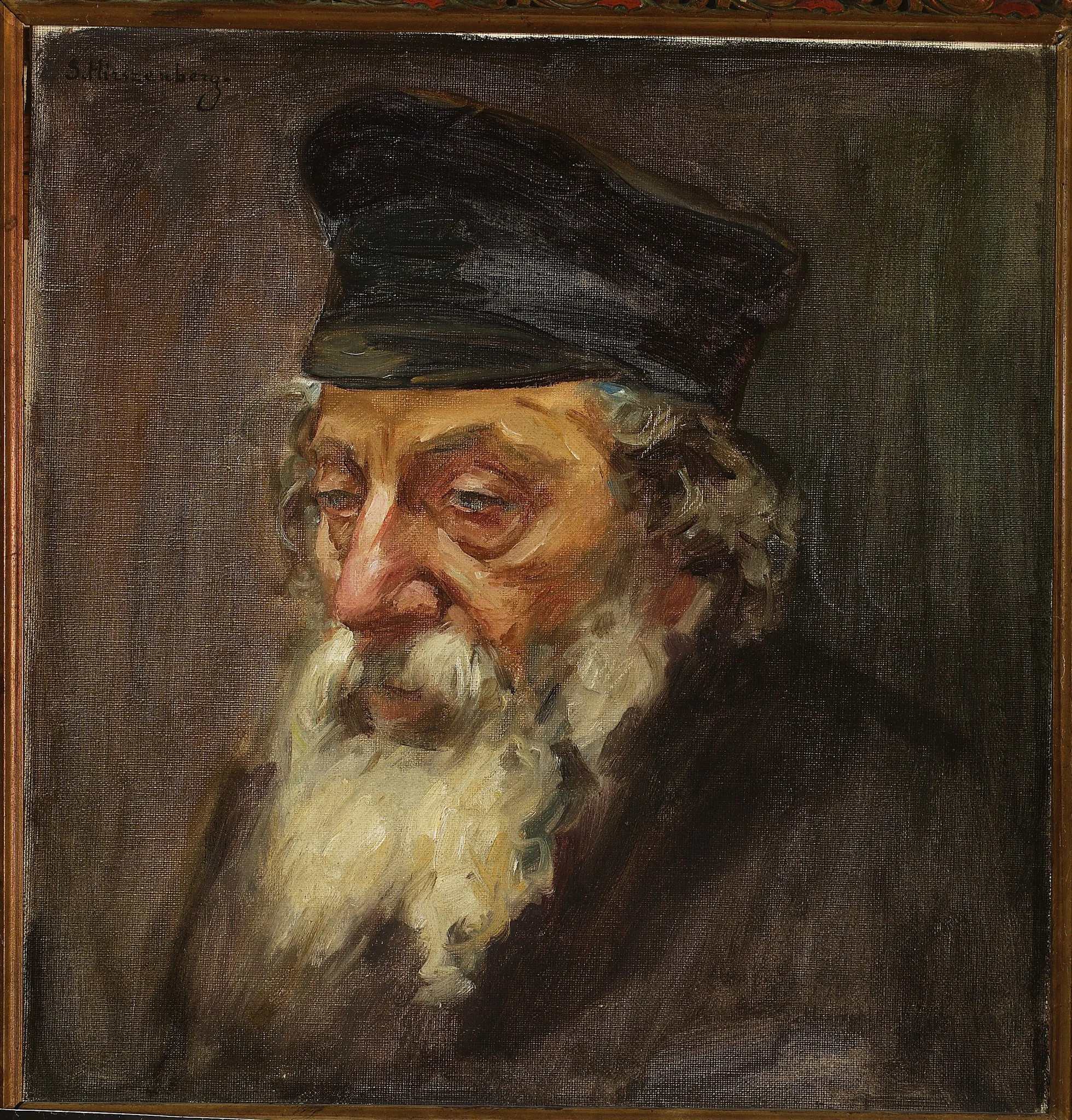 Head of a Jew, detail