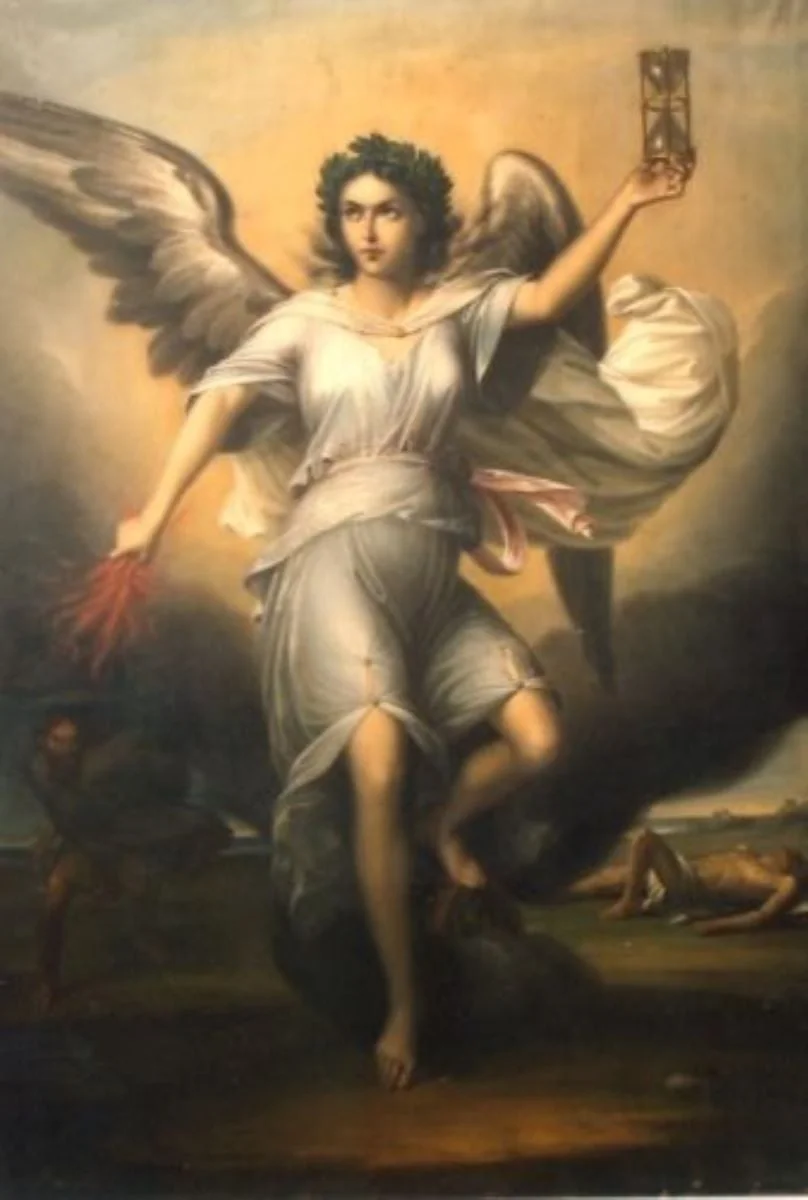 Nemesis, zeița răzbunării, detail