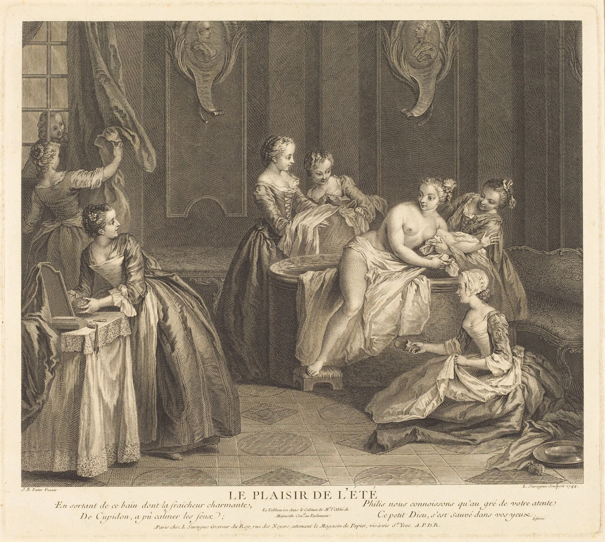 Les plaisir de l'ete, detail