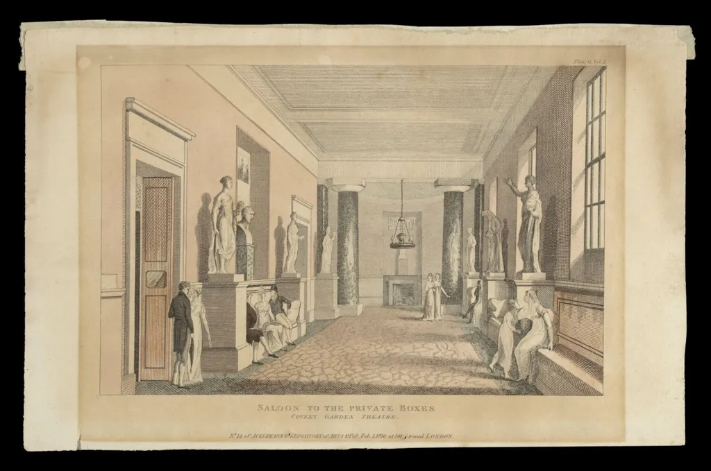 H Beard Print Collection, by R. Ackermann's Repository of Arts, 1