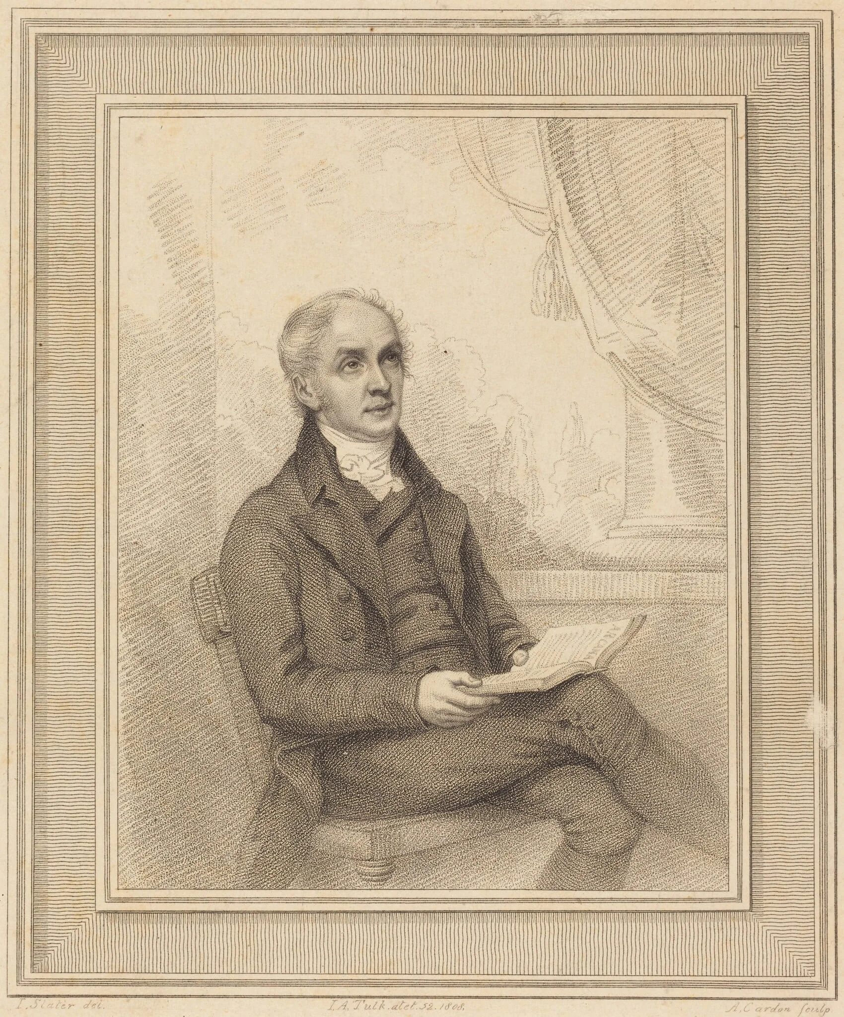 John Augustus Tulk, detail